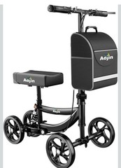 AOJIN Knee Walker Black Model WB-2201