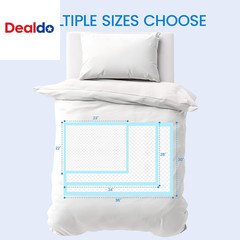 30” X 36” Disposable Underpads, 6 Layers Super Absorbent Leakproof Bed Pads for