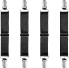 4 Pcs Adjustable Elastic Boot Straps Pant Leg Straps Elastic Adjustable Cowboy B