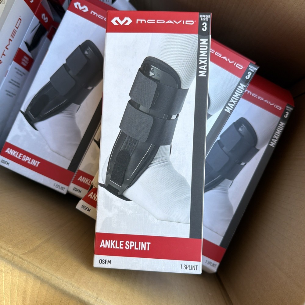 New! McDavid ankle splint OSFM level 3 for moderate/ severe ankle sprain