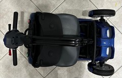 Heartway S19F Foldable 4-Wheel Mobility Scooter 115 kg Capacity Blue/Black