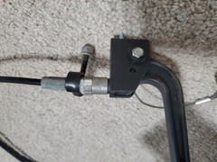 Tilt In Space Hand Levers cables quickie Ts wheelchair Left Right w 1 Pneumatic