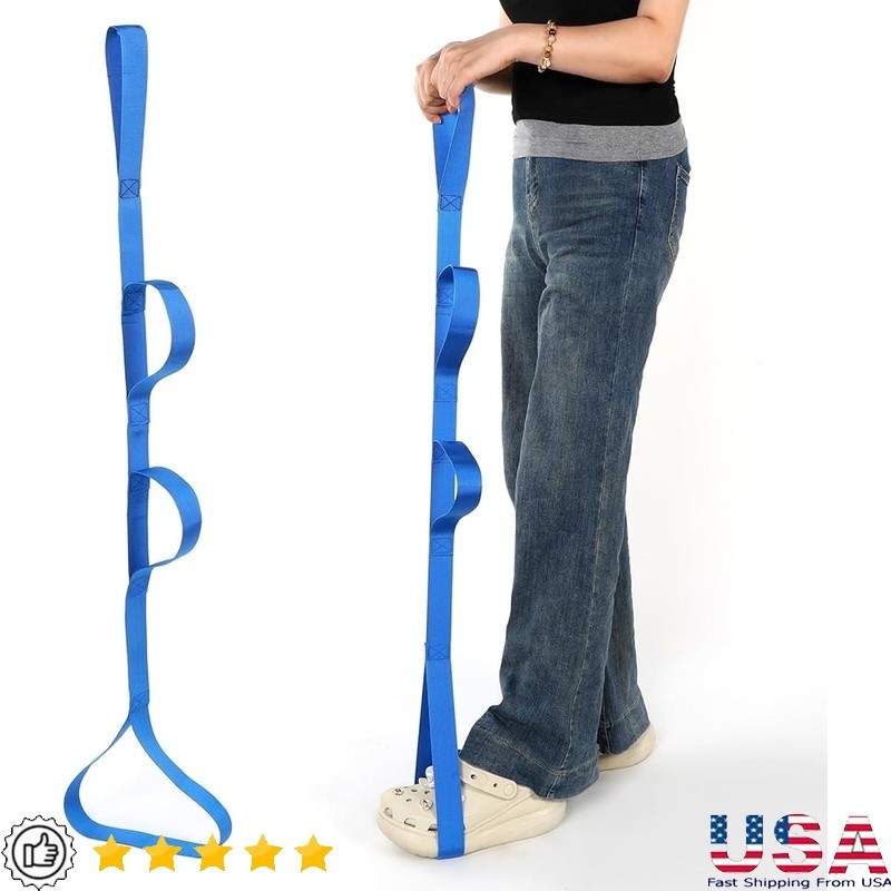 Leg Lifter Strap Hip Surgery Recovery Mobility Aid Multi Handle Design New