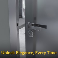 Brixwell 91-131 Concealed Latch Flat Tip Bar for 1in Steel Door