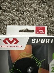 MCDAVID SPORT ELBOW COMPRESSION SLEEVE W/ SUPPORT STRAP SIZE L/XL