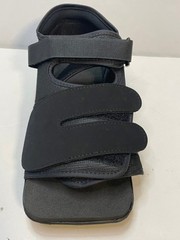 Ossur square toe post op shoe mens medium 11 foot brace medical adult black
