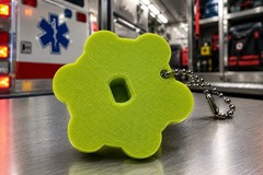 Medical Oxygen Tank / Cylinder Knob / Wrench Multi Colors CGA 870 Green