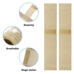 2 PCS Elastic Wrist Support Band Wrap Breathable Wrist Brace Adjustable Wrist St