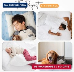 Utopia Bedding Washable Underpads 34″ x 36″ (Pack of 4), Waterproof Reusable Hea