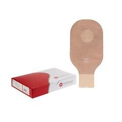 New Image Drainable 12″L 2pc System Colostomy Pouch 12 Inch Length 18123 10 Ct
