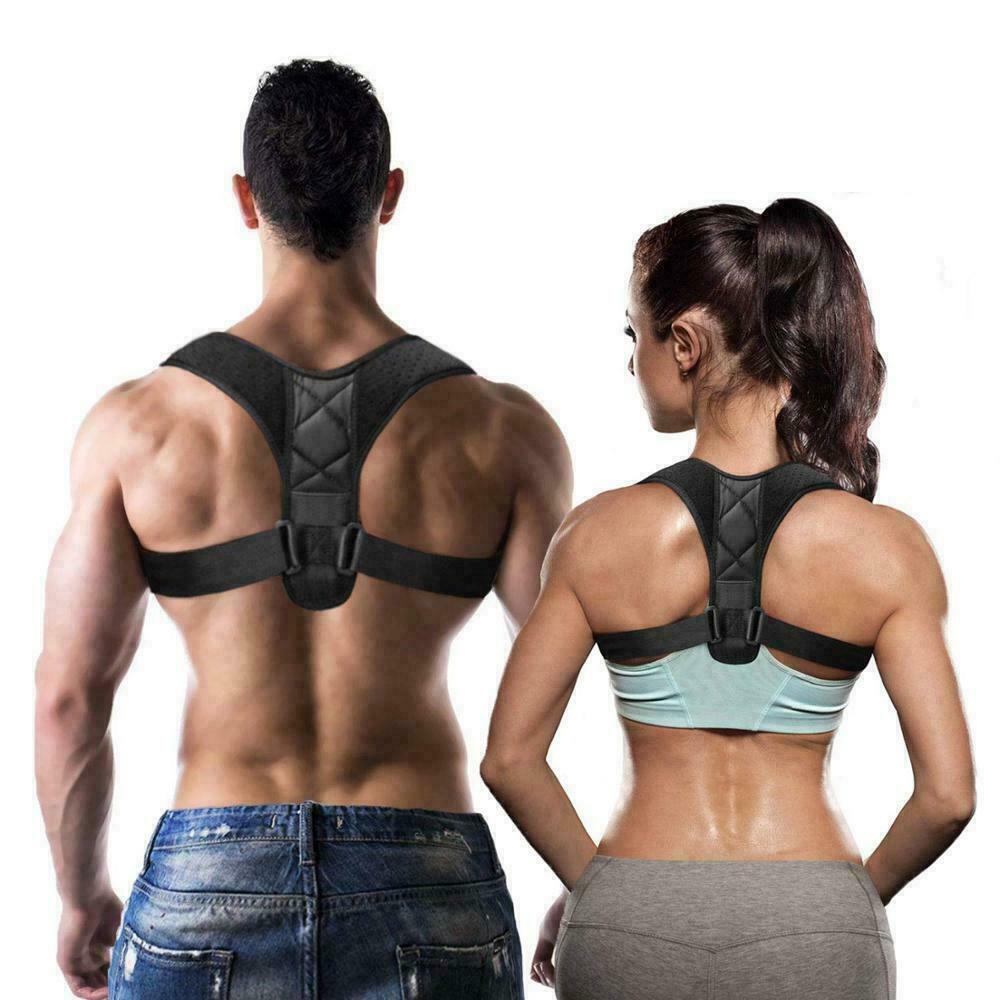 Posture Corrector Clavicle Back Support Straight Shoulders Body Brace Belt Strap