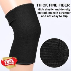 JUSDIQIR Knee Compression Sleeve Black