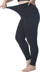 Plus Size 4XL Medical Compression Pantyhose for Women & Men, 15-20 mmHg Gradu…