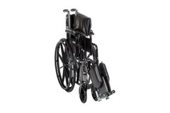 Drive Medical Silver Sport 2 20″ Wheelchair – Black