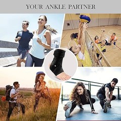 Adjustable Ankle Brace Protective Guards Splint Stabilizer Tendonitis Recovery