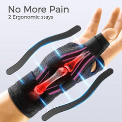 FREETOO Ergonomical Thumb Brace Right Hand or Left Hand for Arthritis Pain and S