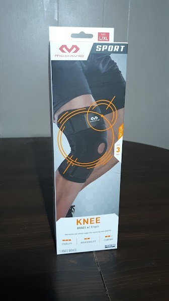 McDavid Sport Knee Brace W/ Dual Hinge Support, Large/Extra-Large