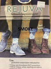 Dr. Comfort Rejuva Argyle Pattern Socks 15-20 20-30 mmHg Calf/Knee COLORS UNISEX
