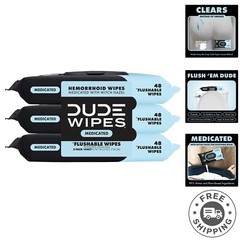 Refreshing Flushable Wipes with Aloe Vera – Medicated Relief Everyone Needs