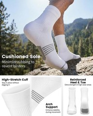 3 Pairs Lightweight Compression Socks for Men & Women – Elevate Your Performance