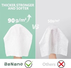 Premium Disposable Compressed Face Towels Tablets, 100% USDA Biobased Quick Dry