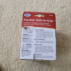 MHI Traveler Safe-Er-Grip, Suction Cup for Bathtub & Shower Assist Handle.