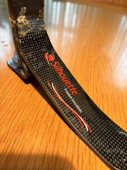 Freedom Innovations Silhoutte Left Prosthetic Leg Carbon Fiber Foot Sz 25 Cat 3