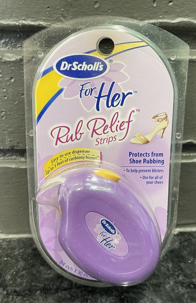 Dr Scholls Rub Relief Strips For Her 3/4X30 Inches Up To 5 Feet Of Cushiony Foam