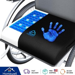 Cooling Gel Memory Foam Seat Cushion – Ideal for Office, Cars, and Wheelchairs