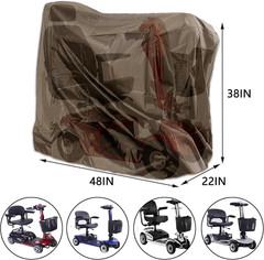 Sqodok Mobility Scooter Storage Cover, 420D Waterproof Wheelchair Cover for Stor