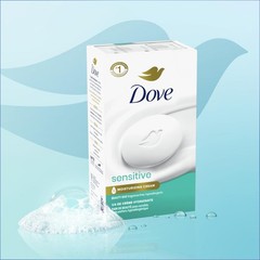 Dove Beauty Bar Soap Sensitive 8 Bars For Sensitive Skin Fragrance And
