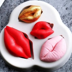 Lips Shape Baking Mold For Creative Homemade Cartoon Cake Easy To Use