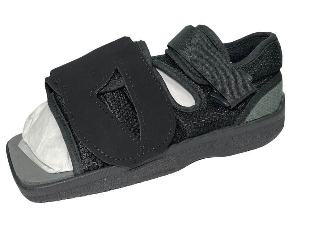 FITPRO FP5800-04 Adjustable Post-Op Open Square Toe Shoe Women’s Small NIP