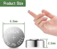 200 pcs Durable R626 377 SR626 177 AG4 1.5V Alkaline Coin Button Cell…
