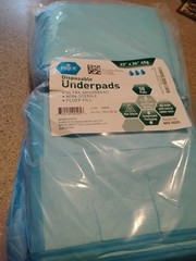 Med Pride Disposable Ultra Absorbent Underpads 50 Pack – 23″ x 36″