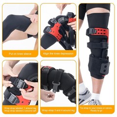 Universal L Red Unloader Knee Brace with Anti-Slip – Empower Your Mobility Today