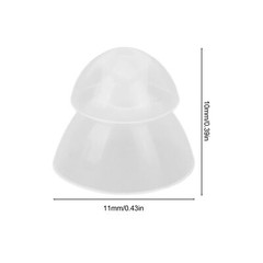 (M)Hearing Aid Domes Replacement Soft Silicone Ear Tips For Hearing Aids Pack