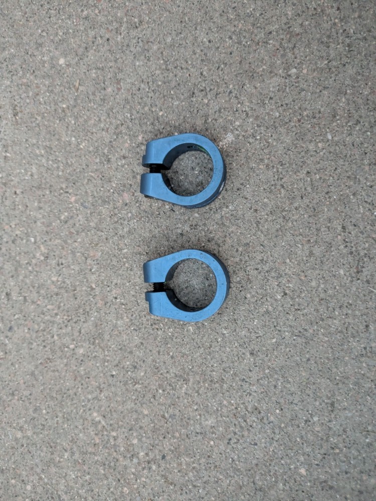 Wheelchair Foot Plate Clamp Pair 1″ For Tilite TR TRA Aero T Twist W26