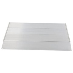 4.38″H 700lbs Capacity Threshold Ramp Bridge Portable Aluminum Angled Entry