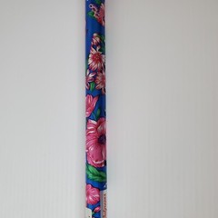 T Handle Fashion Cane Hawaiian Floral 250 LB Walgreens Adjust Height New