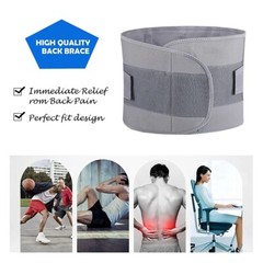 Men Women Umbilical Hernia Belt Lower Back Brace Lumbar Support Pain Relief Belt