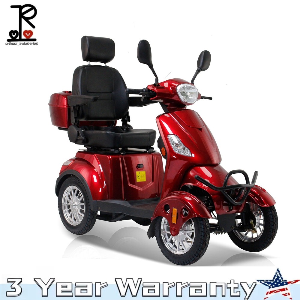 800W 4 Wheel Heavy Duty Mobility Scooter 60V 20Ah Battery Motor for Adult Senior