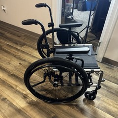 Tilite 2GX titanium ultralight folding wheelchair 18 x 18 With Shadow Wheels