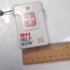 911 Help Now Push Button Emergency Communicator medical life alert one touch