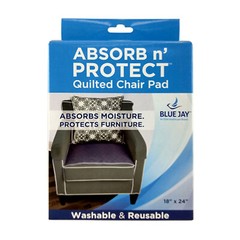 QUILTED Reusable Absorbent Chair Pad Seat Protector 18 x 24