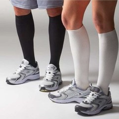 CURAD Compression Dress Socks Nylon/Spandex/Cotton Black Size A