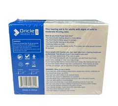 Oricle 2.0 Hearing Aids for Adults with Advanced Noise Cancellation/ New