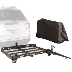 Silver Spring Hitch Powerchair Carrier 400lb Essential Travel +Cover SC400-EK-W