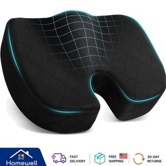 Deluxe Machine Washable Memory Foam Chair Pad for Ultimate Sitting Comfort