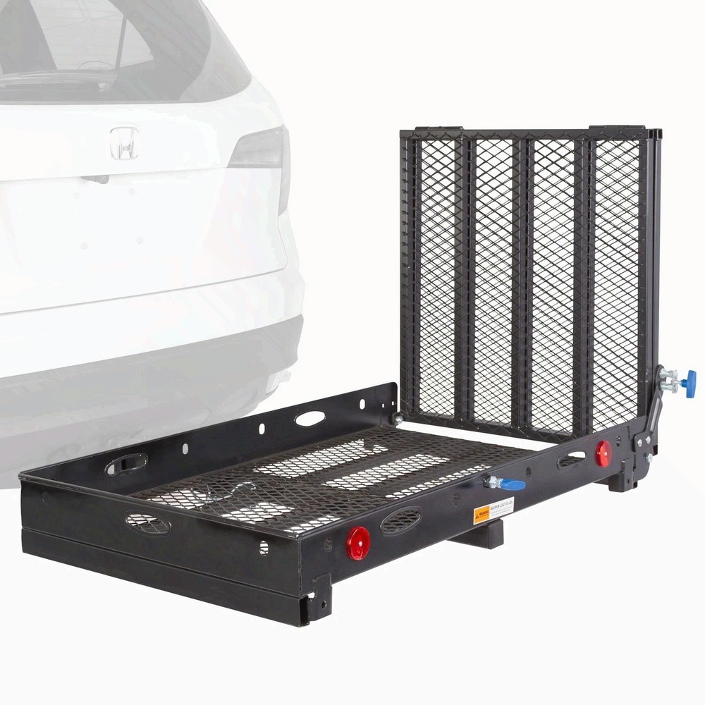 Titan Ramps Hitch-Mounted Wheelchair and Scooter Carrier – 500 lb. Capacity